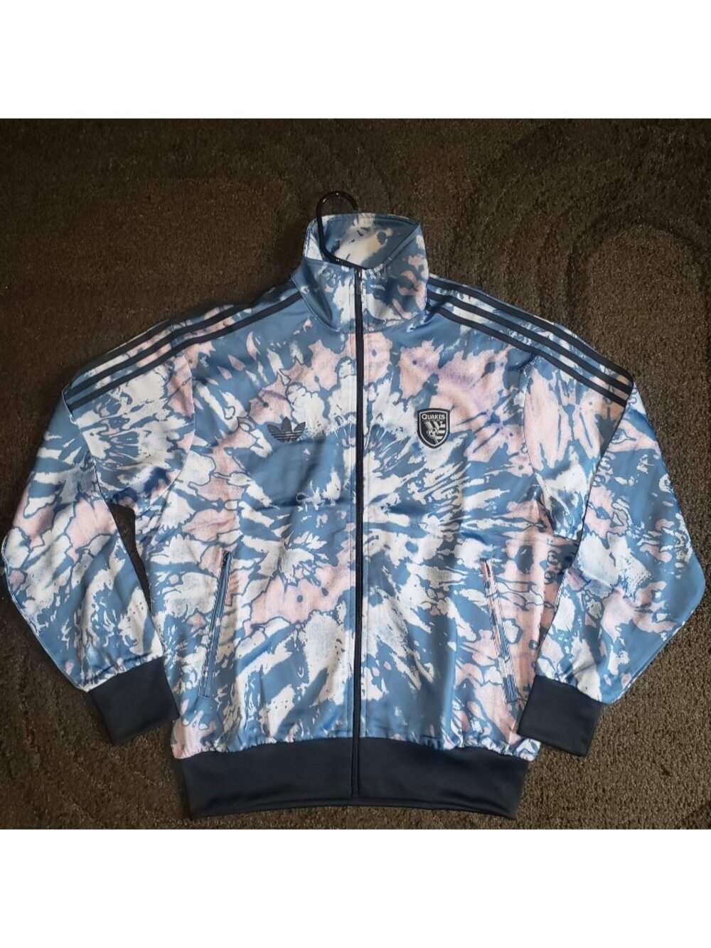 NWT Adidas San Jose Quakes X Grateful Dead Firebird Track Soccer Jacket M JY7911